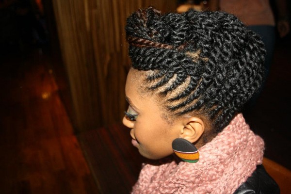 coiffure tresse ivoirienne